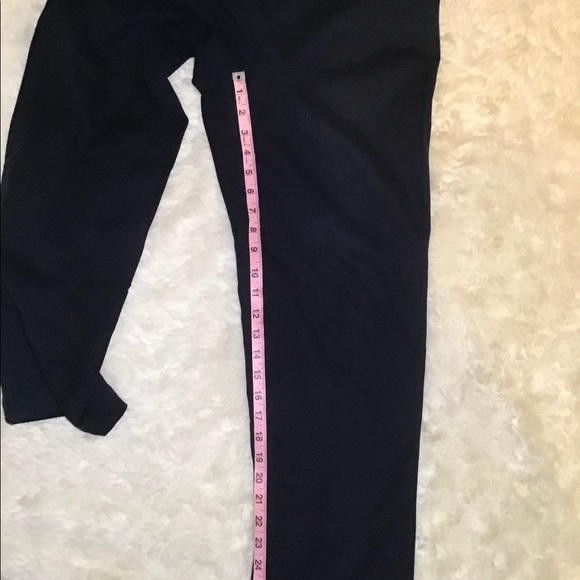 St. John sport by Marie gray navy blue high waisted pants size 4 - Picture 8 of 9